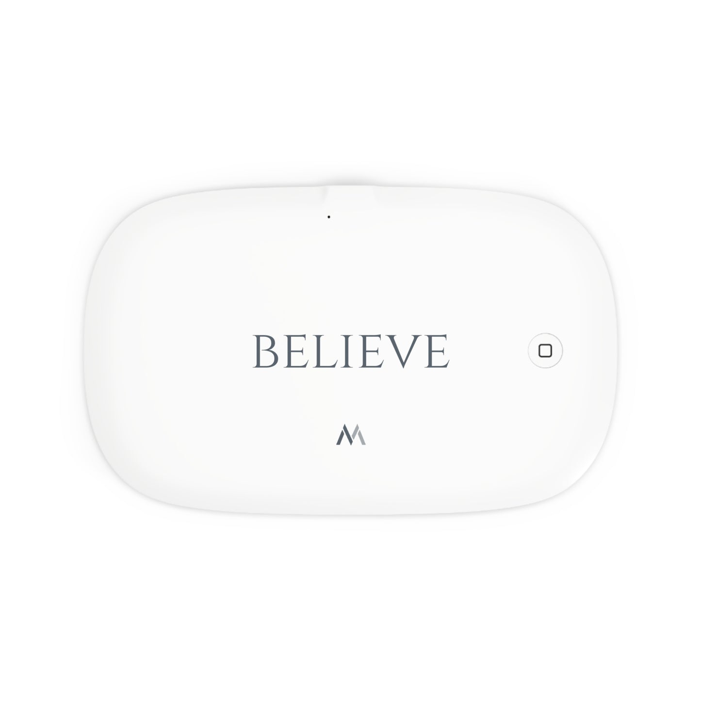 "BELIEVE" UV Phone Sanitizer and Wireless Charging Pad