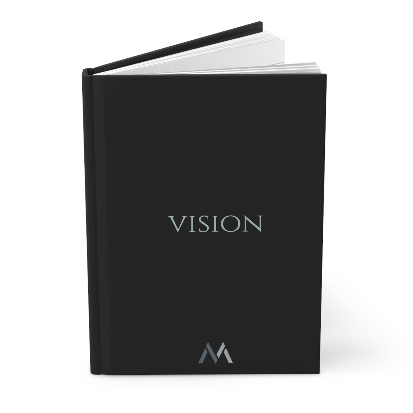 "VISION" Hard Cover Matte Black Journal